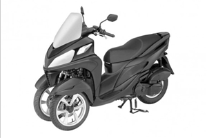 Yamaha Tricity 125 For Police - image 1_midi on https://moto.motori.net